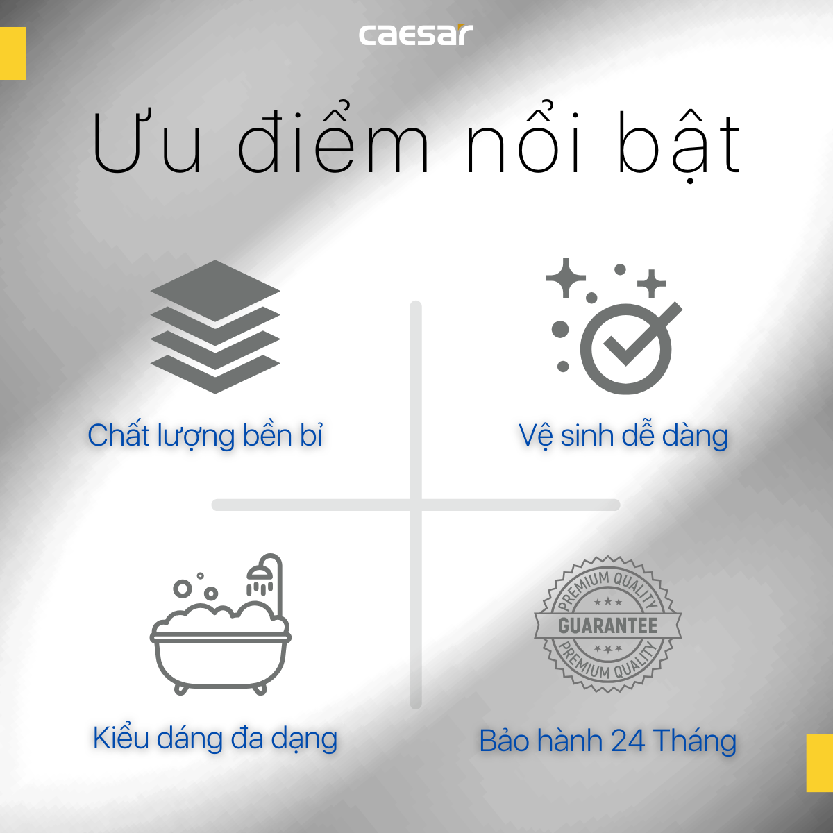 Bồn Tắm Chân Yếm Caesar AT0870R