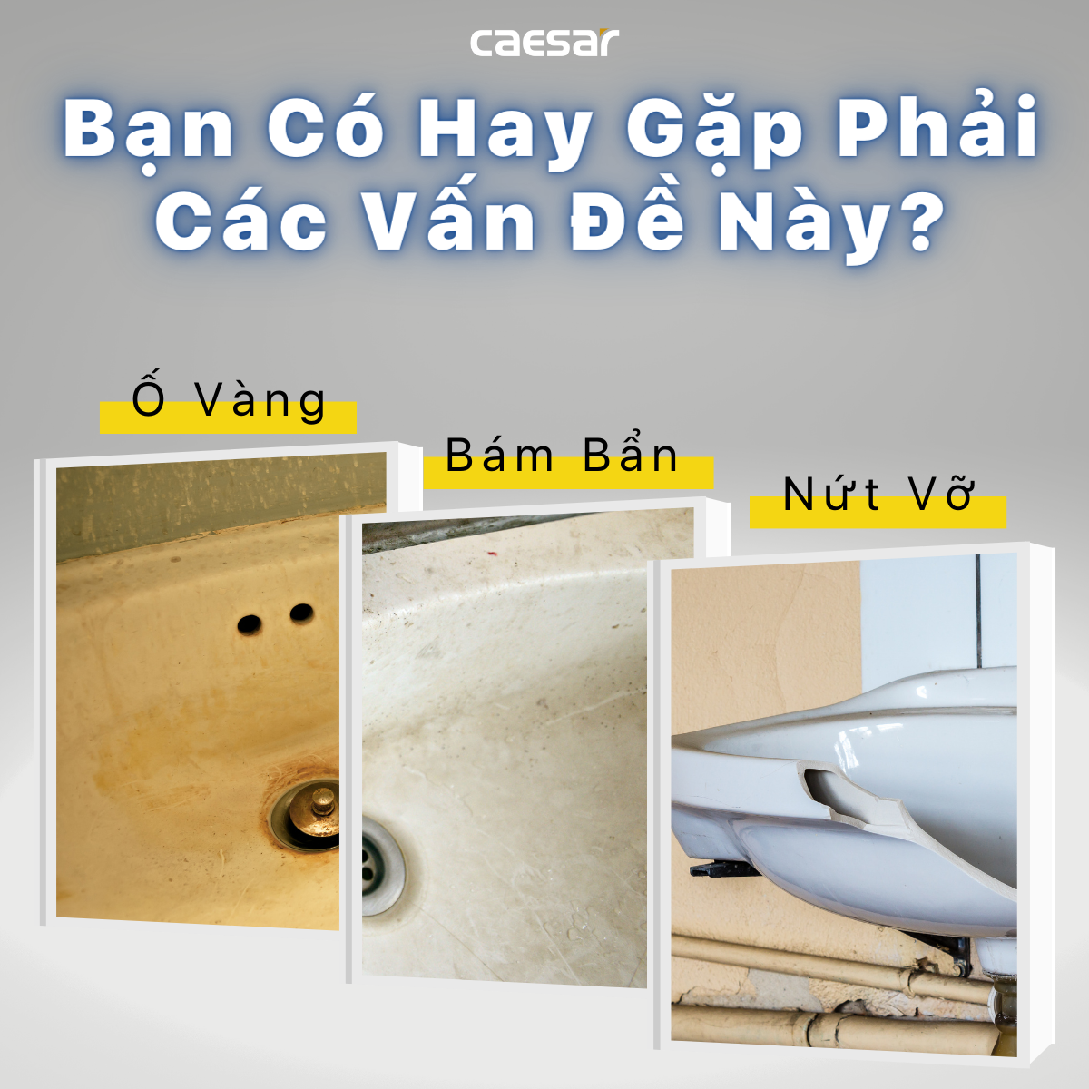 Lavabô Vuông Treo Caesar LF5239L