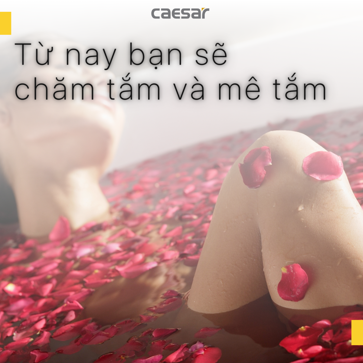 Bồn Tắm Massage Chân Yếm Caesar MT0870R