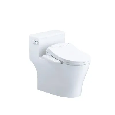 Bàn Cầu Một Khối kết hợp nắp điện tử Caesar C1393F/TAF400H