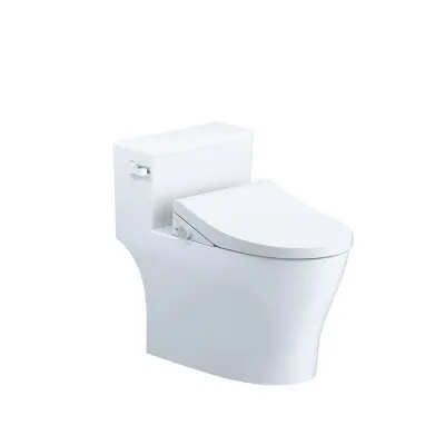 Bàn Cầu Một Khối kết hợp nắp điện tử Caesar C1393F/TAF512H