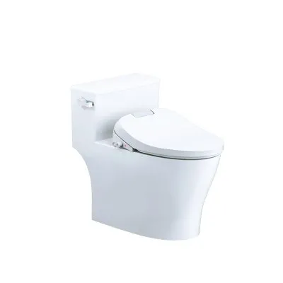 Bàn Cầu Một Khối kết hợp nắp điện tử Caesar C1393F/TAF610H