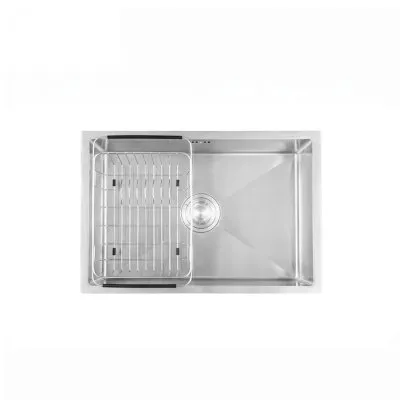 Chậu rửa chén inox 1 hộc âm viền Caesar KSH11H060SX