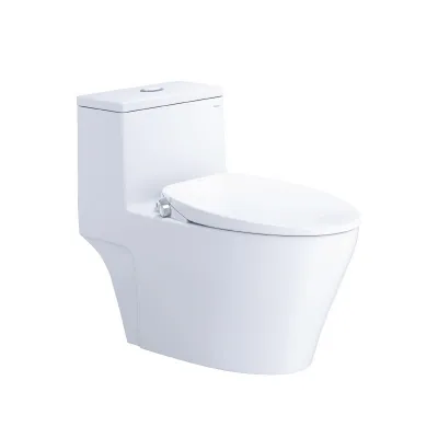 Bàn Cầu Nắp Rửa Cơ C1356/TAF060 1 Khối Caesar