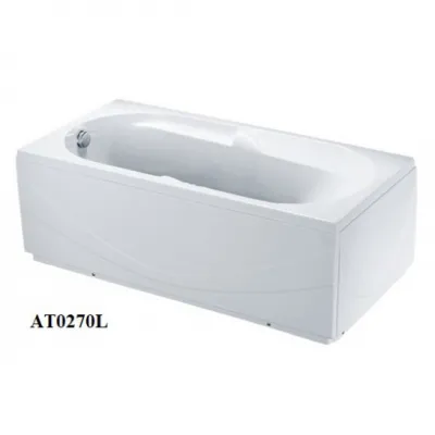 Bồn tắm nằm 1.7m AT0270L(R) Caesar có chân có yếm 