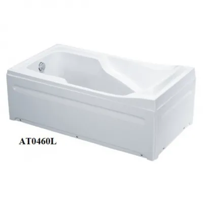 Bồn tắm nằm 1.6m AT0460L Caesar có chân có yếm  trái