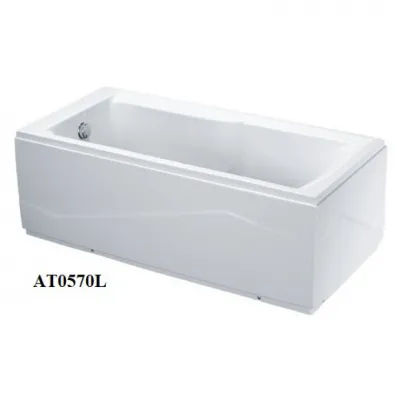 Bồn tắm nằm 1.7m AT0570LR Caesar có chân có yếm 