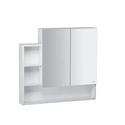Tủ Gương Treo Phòng Tắm CAESAR EM0180V Màu Trắng