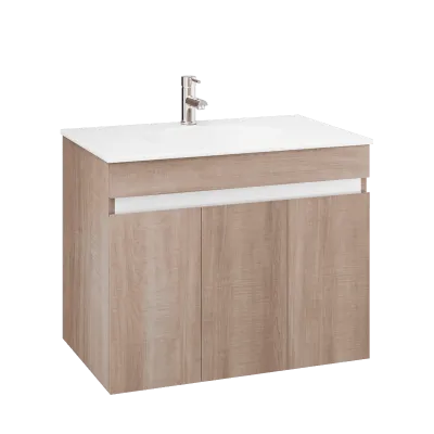Bộ Tủ Lavabo Caesar LF5026/EH15026AW7V Treo Tường 800x500mm