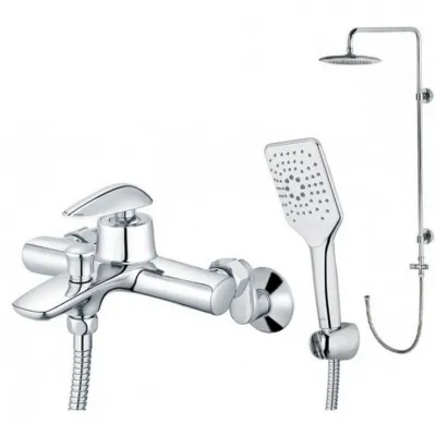Bộ Vòi Sen Cây Caesar S813C/BS125 Nóng Lạnh