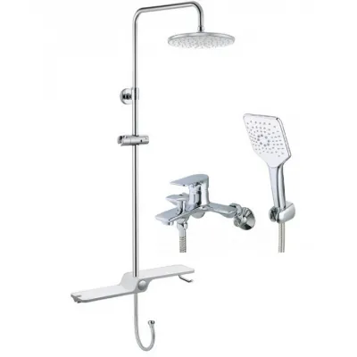 Bộ vòi sen cây Caesar S773C/BS125 nóng lạnh
