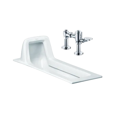 Bồn cầu xổm gạt tay  Caesar C1230-BF525