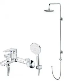 Bộ sen cây tắm đứng kết hợp S393C/BS125 Caesar