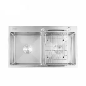 Chậu rửa bát Caesar KSH02H082SX (2 hộc)