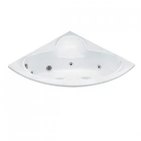 Bồn tắm góc masage Caesar 1.3m MT5132A không chân không yếm 