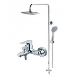 Bộ vòi sen cây Caesar S493C/BS125 nóng lạnh