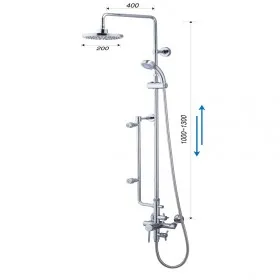 Bộ sen cây cao cấp Caesar S498C