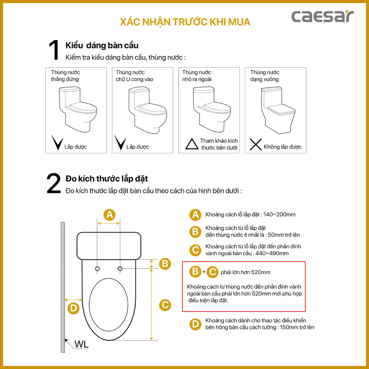 Bàn cầu kết hợp nắp cơ đa năng Caesar C1391F/TAF060