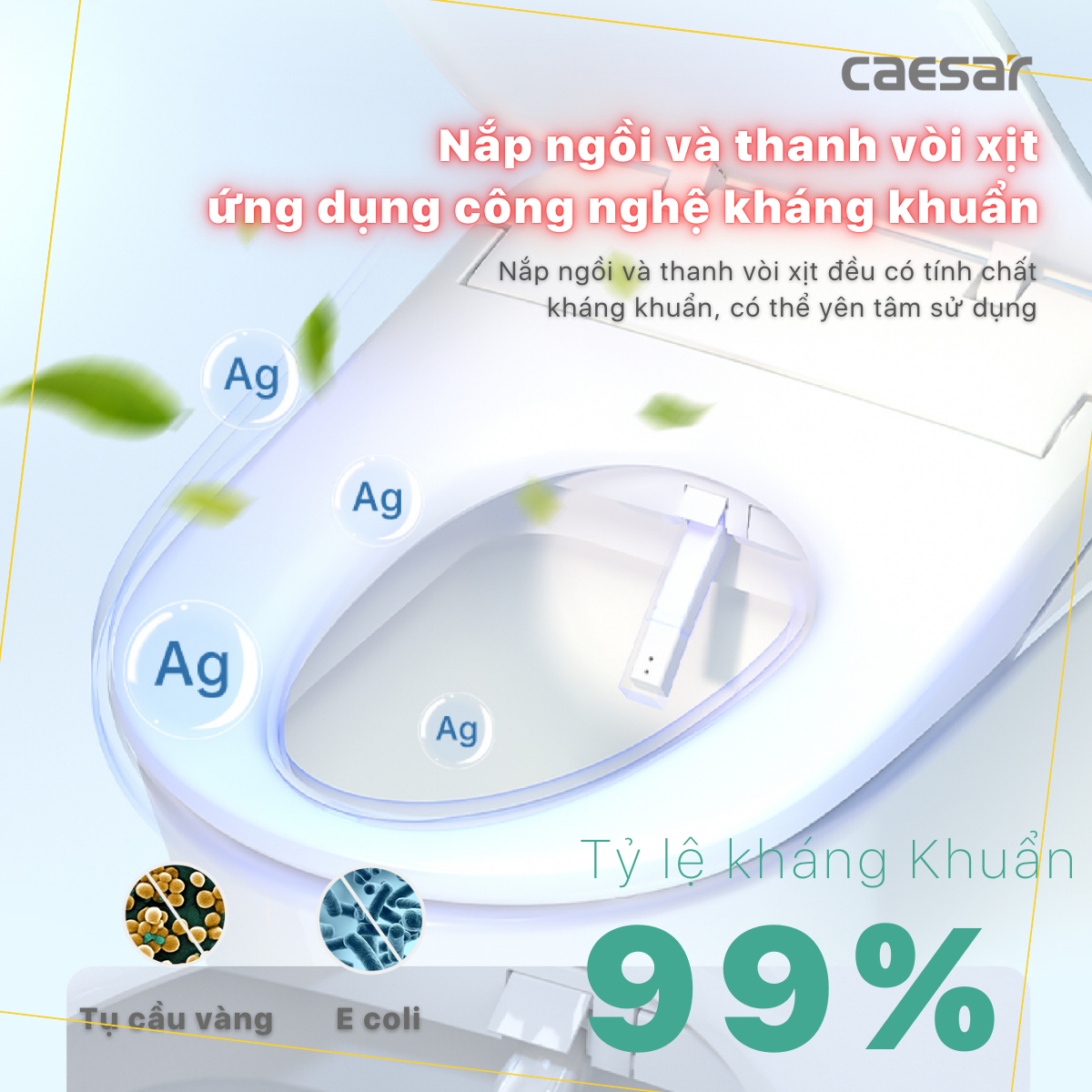 Bàn Cầu Một Khối kết hợp nắp điện tử Caesar C1393F/TAF710H