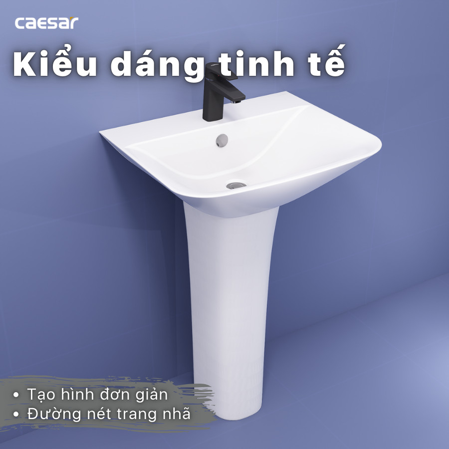 Lavabo treo Caesar L2355/P2445