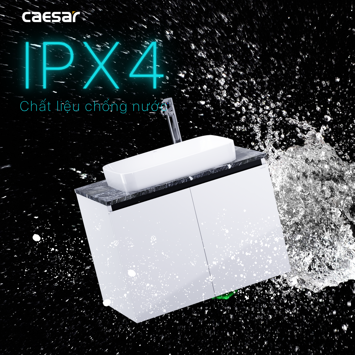 Lavabo kết hợp tủ treo Caesar L5262/EH48002AV