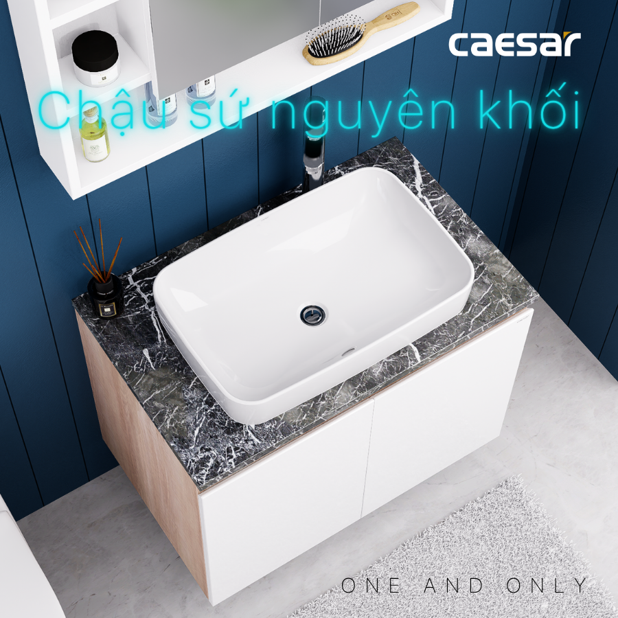 Lavabo kết hợp tủ treo Caesar L5262/EH48002AWV