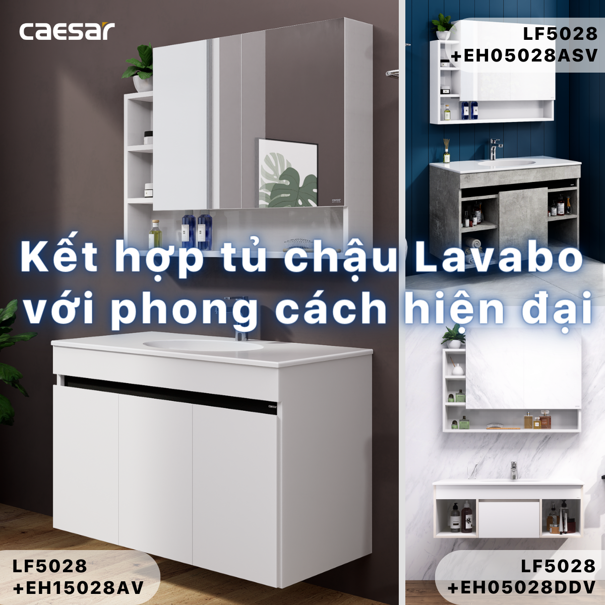 Lavabo Dương Bàn Caesar LF5028