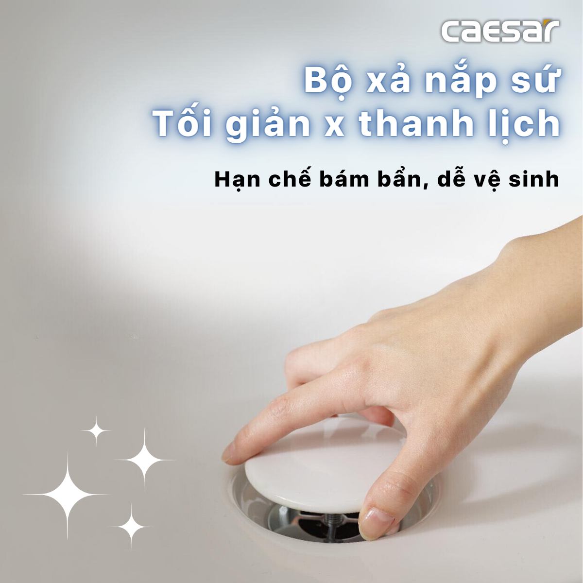 Lavabo treo tường / Lavabo đặt trên bàn Caesar LF5384